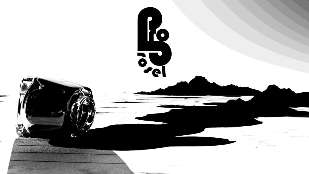 An abstract image of an inkwell spilling over paper. The ink then slowly turns into mountains. The ProProsel logo is in the centre of the image. This image symbolises the creative writing process of authors, and the inclusion of the ProProsel logo shows that this is a great place for authors to post short stories and other content.